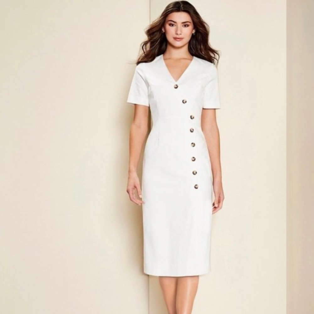 Alex Marie Morgan Button Down Dress - Picture 2 of 5